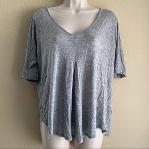 Forever 21 Loose Fit Grey Tee